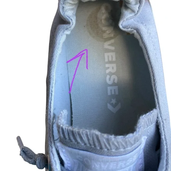 Converse women's size 7 All Star Classic Shoreline gray low top sneakers - Picture 12 of 12